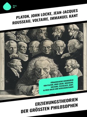 cover image of Erziehungstheorien der größten Philosophen